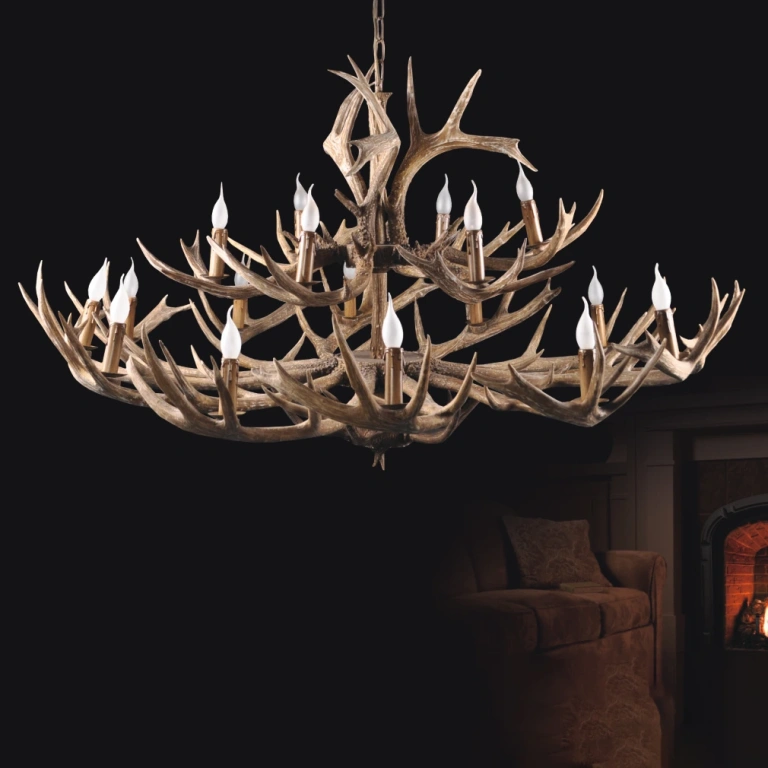 Акрилен полилей Antler, кафяв, elbulgaria, 12+8xe14, 64